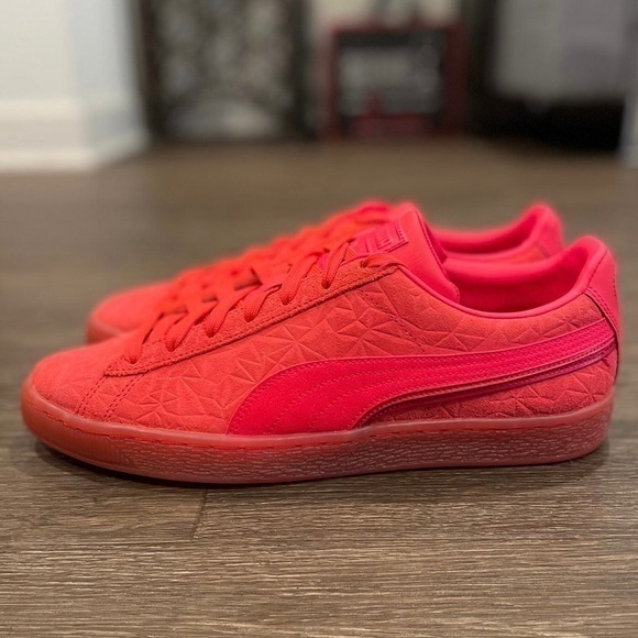 Puma Suede Triplex Mono Sunblaze sz 11.5 - Picture 1 of 4